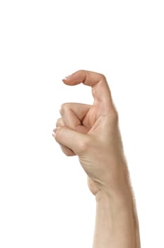 Letter X in ASL