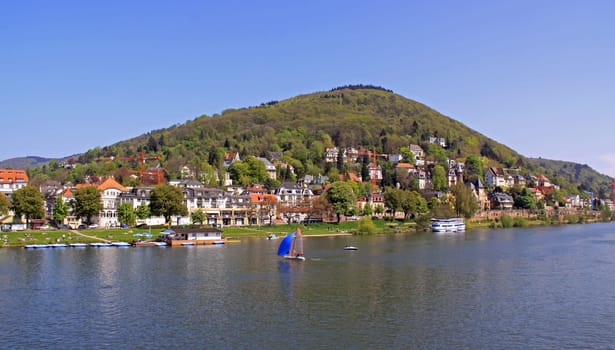 Heidelberg - Right Bank of the Neckar