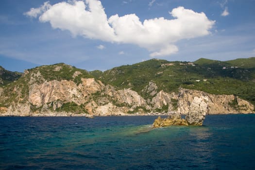 Corfu Island - View from the boat