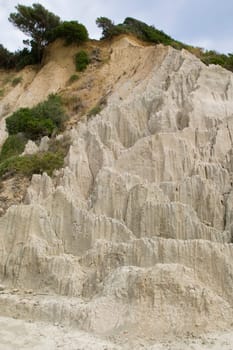 Eroded Clay Formations-Zakynthos, Greece
