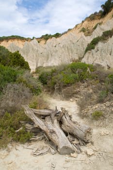 Eroded Clay Formations-Zakynthos, Greece