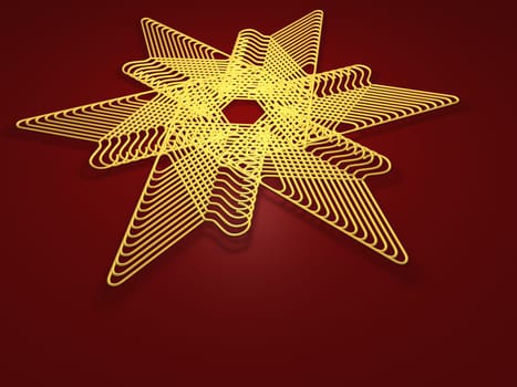 Background - Star from Hanger - 3D