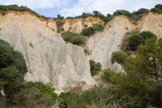 Eroded Clay Formations-Zakynthos, Greece
