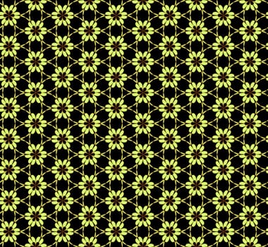 Seamless wallpaper pattern