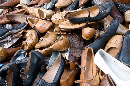 Many shoes