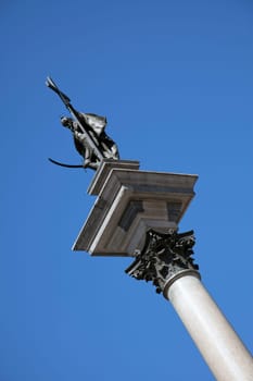 Sigismund's Column,Warsaw,Poland