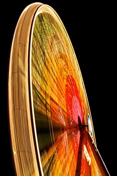 Ferris wheel left