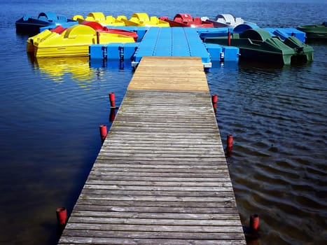 Pedal boats