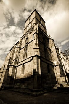 Black church in  Brasov, Romania