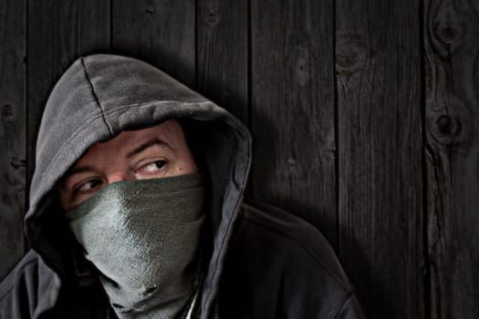 masked