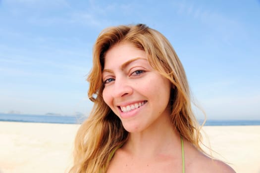 Joie de vivre woman in summer