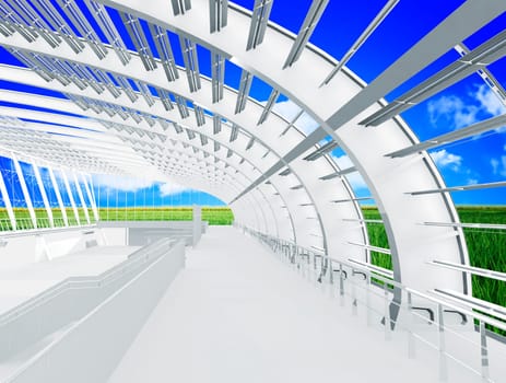 modern eco building