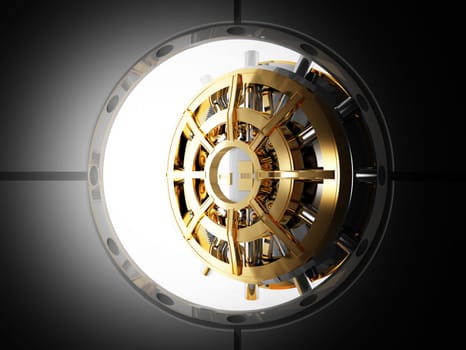 vault bank door