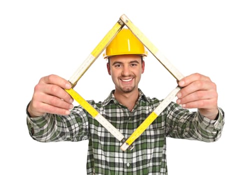 handyman and hold meter