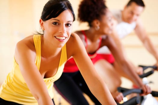 Spinning in the gym