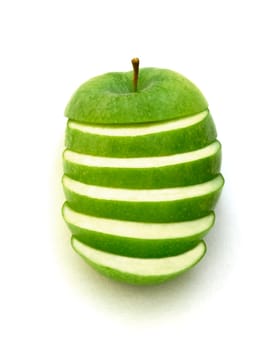 sliced apple