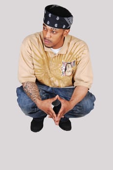 Young black man