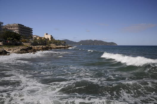 Coast at Cala Millor