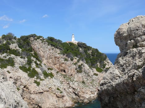 Lighthouse at Punta de Capdepera