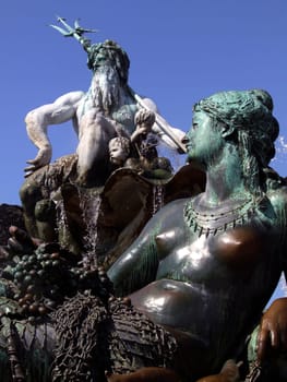 Neptune Fountain at Alexanderplatz
