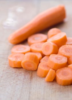 Chopped carrot