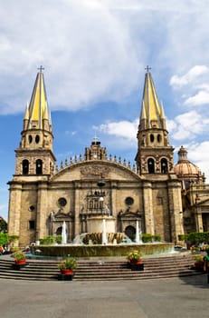Guadalajara Cathedral in Jalisco, Mexico