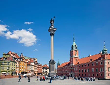 Castle Square,Warsaw,Poland