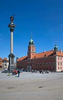 Castle Square,Warsaw,Poland