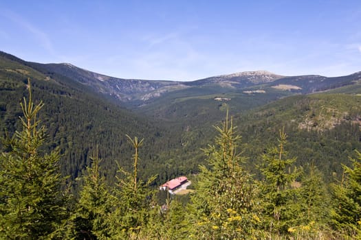 View of the valley