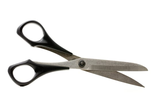 Scissors with black handle
