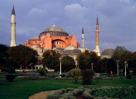 Hagia Sophia in Istanbul,Turkey