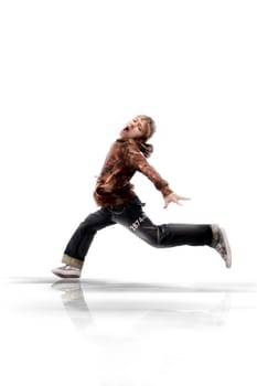 Boy Running wd716