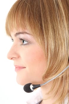 Young Call Center Agent