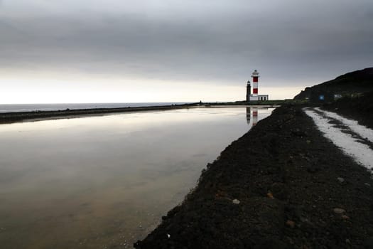 Lighthouse and saltworks
