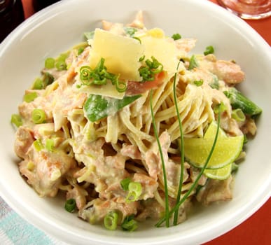Salmon Spaghetti