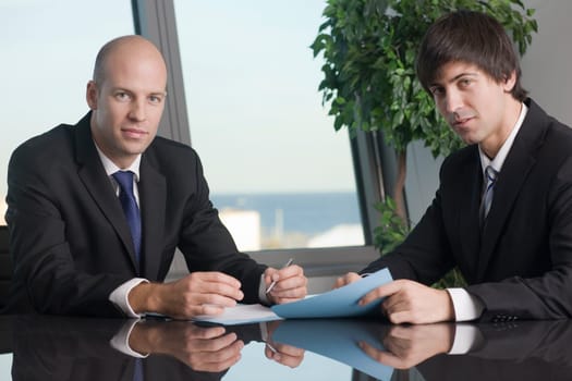 Two businessmen