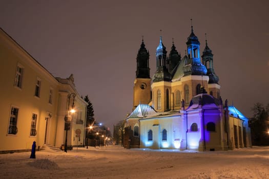 Old town in poznan, poland