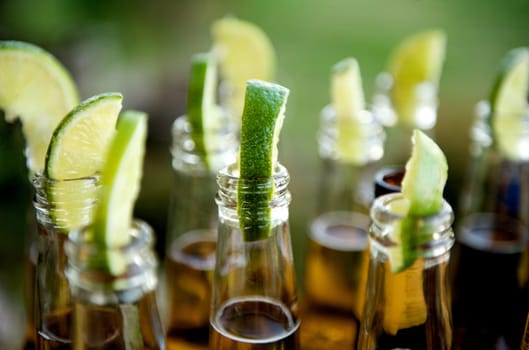 Many limes and many beers