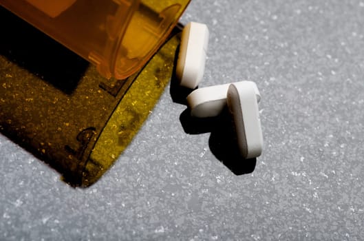 Pill Bottle with pills