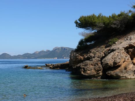 On the Victoria Peninsula,Mallorca