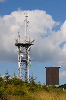 Mast and box