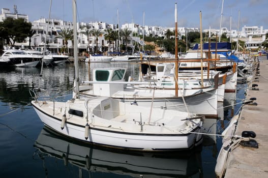 Port of Cala dOr,Mallorca
