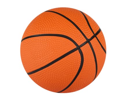 Basketball with clipping path