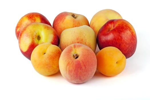 Nectarines,peach,apricot,apricot