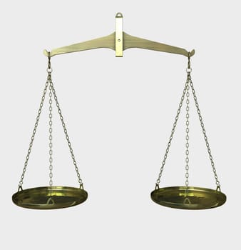 Beam Scale Brass