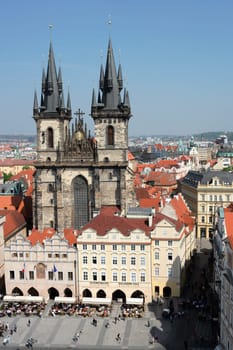 Open Square In Prague