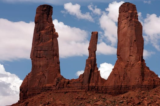 Pillars Of Monument Valley