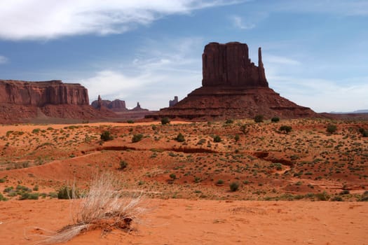 Grand View Of Monument Valley