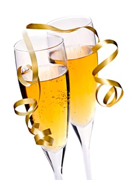 Champagne glasses