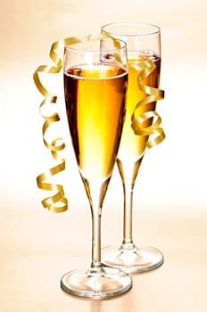 Champagne glasses